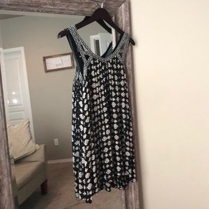 Black Boho Summer Dress
